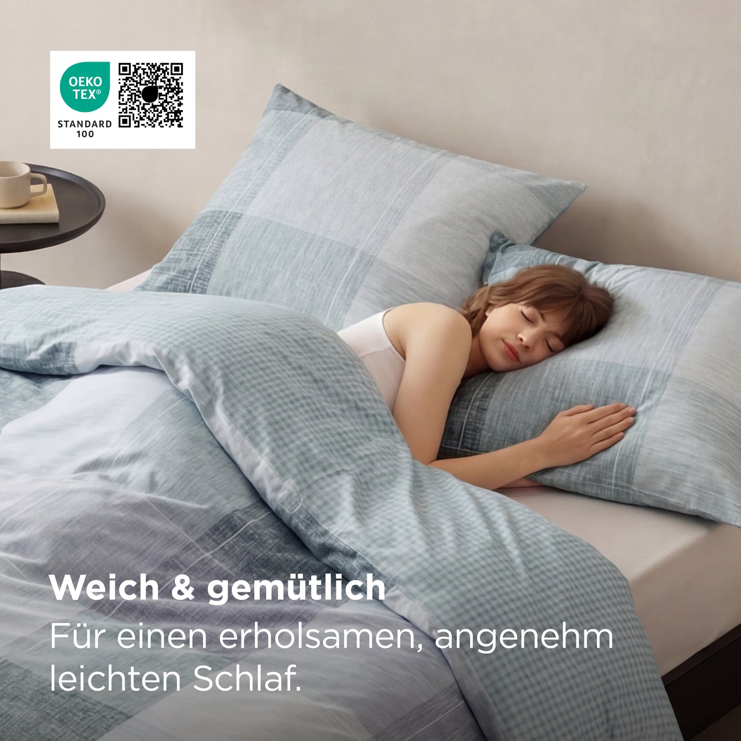 Polyester Mikrofaser Bettwäsche Set Mit Muster