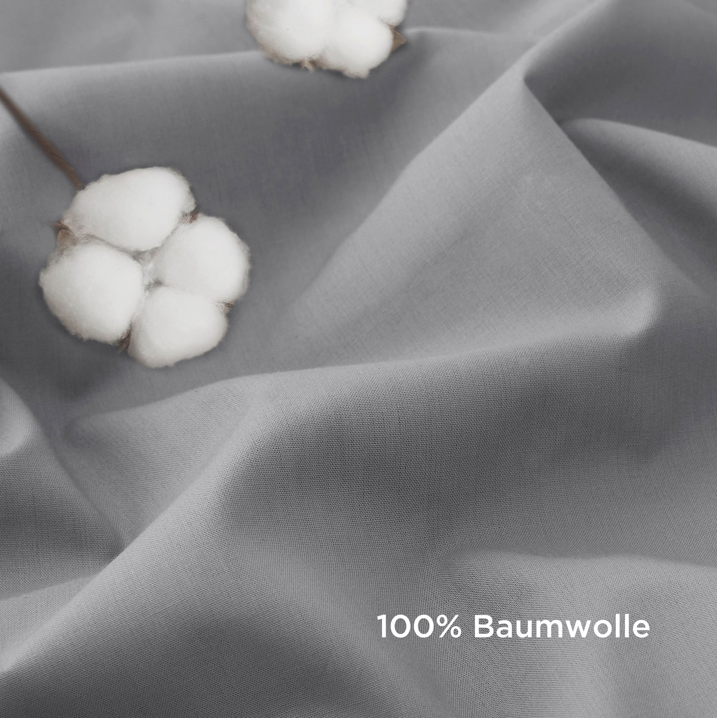 100% Perkal-Baumwolle Bettwäsche Set