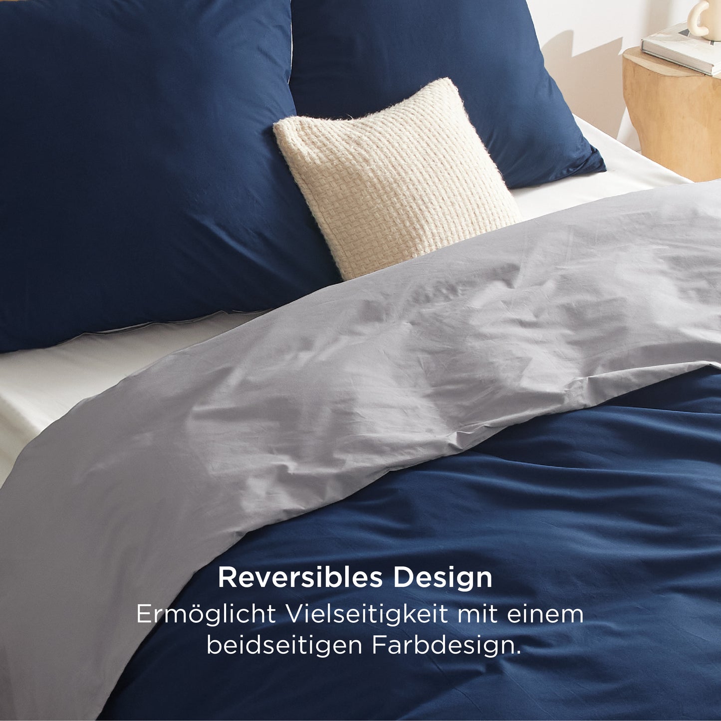 100% Perkal-Baumwolle Bettwäsche Set