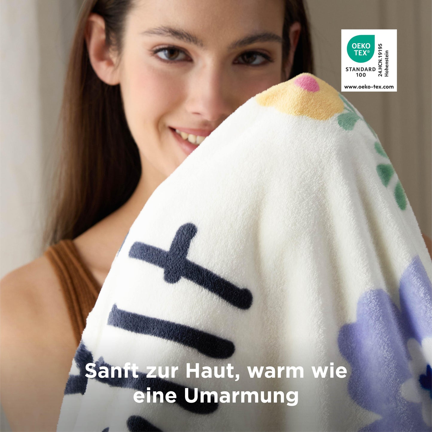 Bedruckte Flanell-Fleece-Decke Zum Verschenken