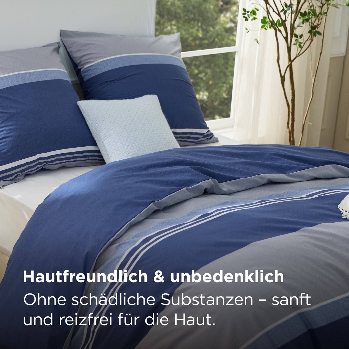100% Baumwolle Bettwäsche Set Mit Muster