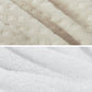 Flauschiges Fleece Bettwäsche Set mit Waffelstruktur