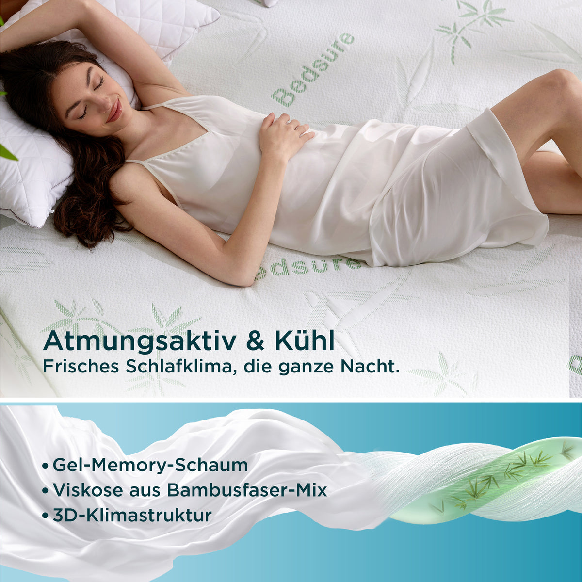 7 cm Duo-Schicht-Matratzentopper