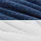 Flauschiges Fleece Bettwäsche Set mit Waffelstruktur