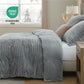 Flanell-Bettwäsche-Set mit Streifenmuster
