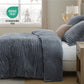 Flanell-Bettwäsche-Set mit Streifenmuster