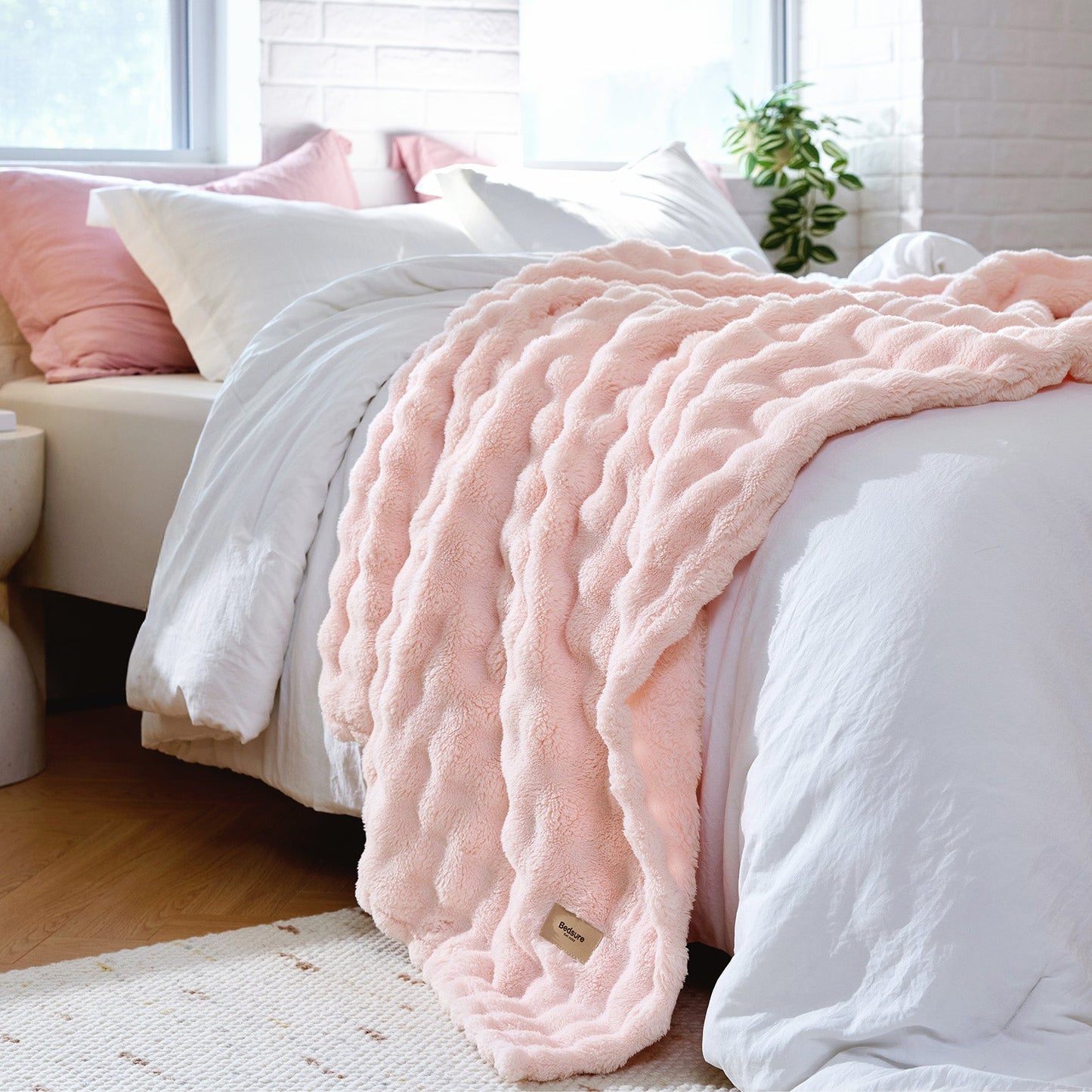 Wolkenweich Bubble Kuscheldecke