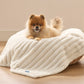 Haustierdecke aus Cord-Fleece