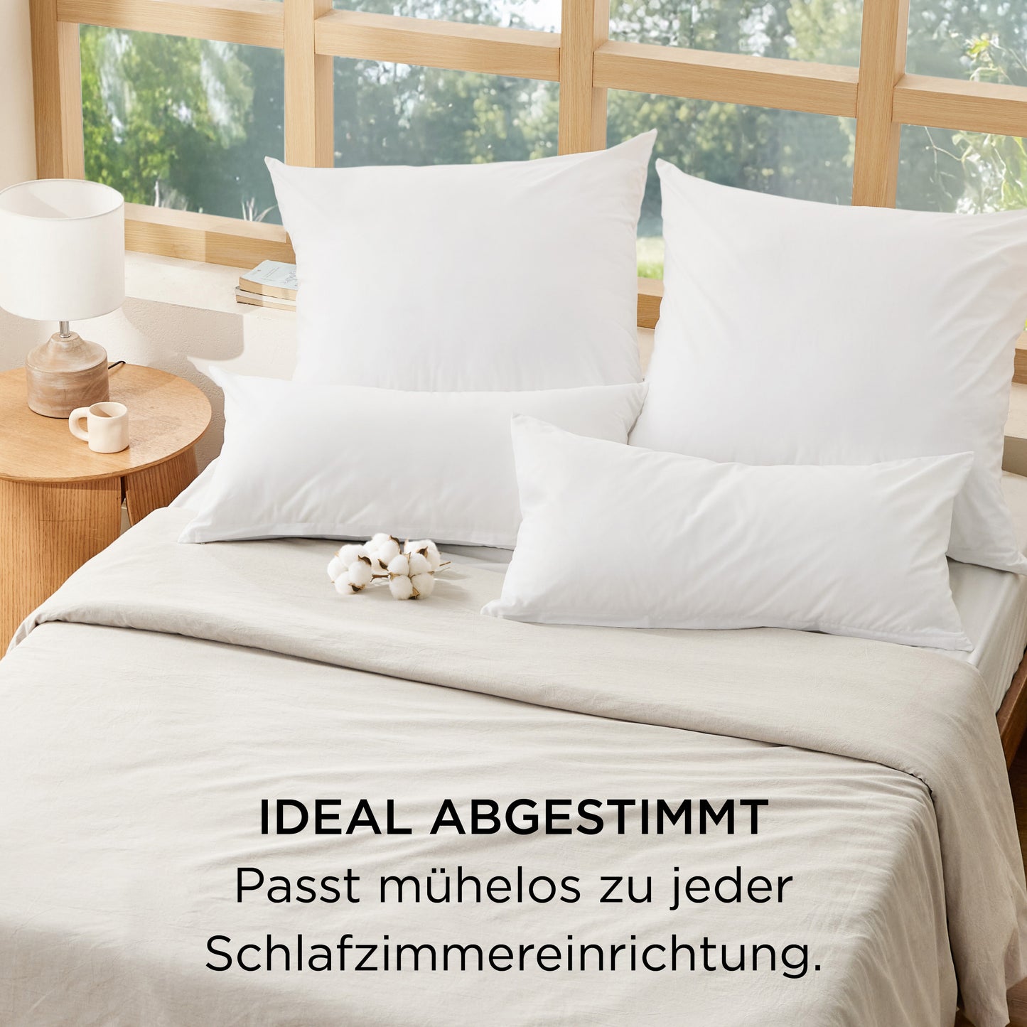 Kissenbezüge aus 100% Perkal-Baumwolle