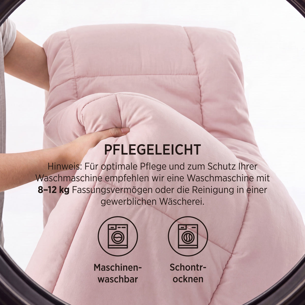 Bettdecke ohne Bezug mit Daunen-Alternative 450gsm