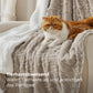 Sherpa Kuscheldecke für Sofa