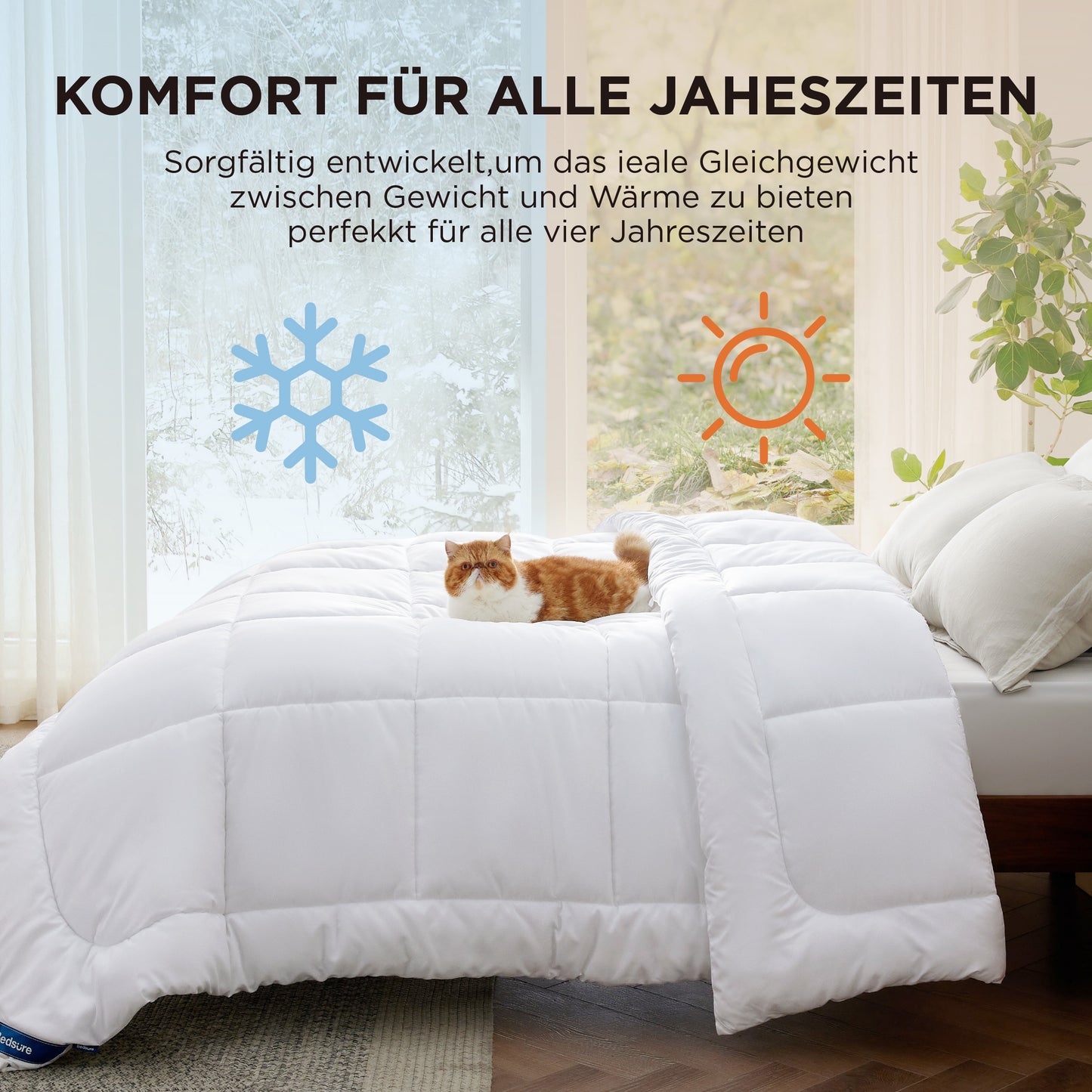GentleSoft™ Daunen-Alternative Bettdecke