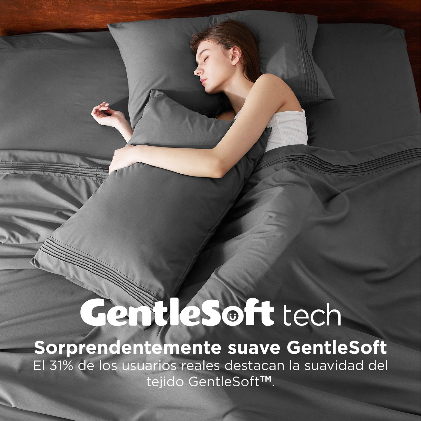 GentleSoft Bettwäsche-Set Mit tiefen Taschen (Deep Pocket)