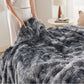 Flauschige Kunstfell Decke