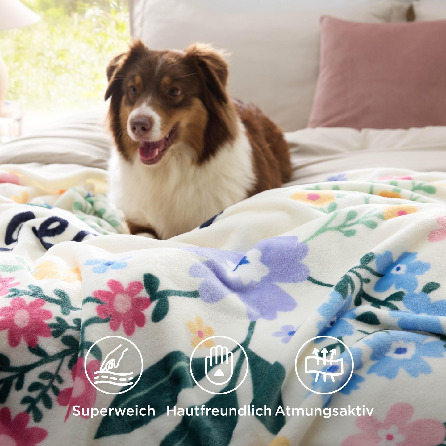 Bedruckte Flanell-Fleece-Decke Zum Verschenken