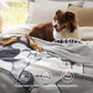 Bedruckte Flanell-Fleece-Decke Zum Verschenken