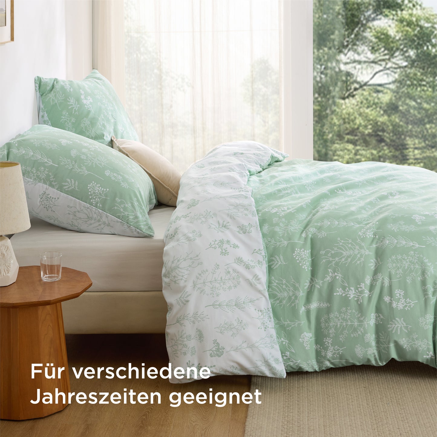 Polyester Mikrofaser Bettwäsche Set Mit Muster