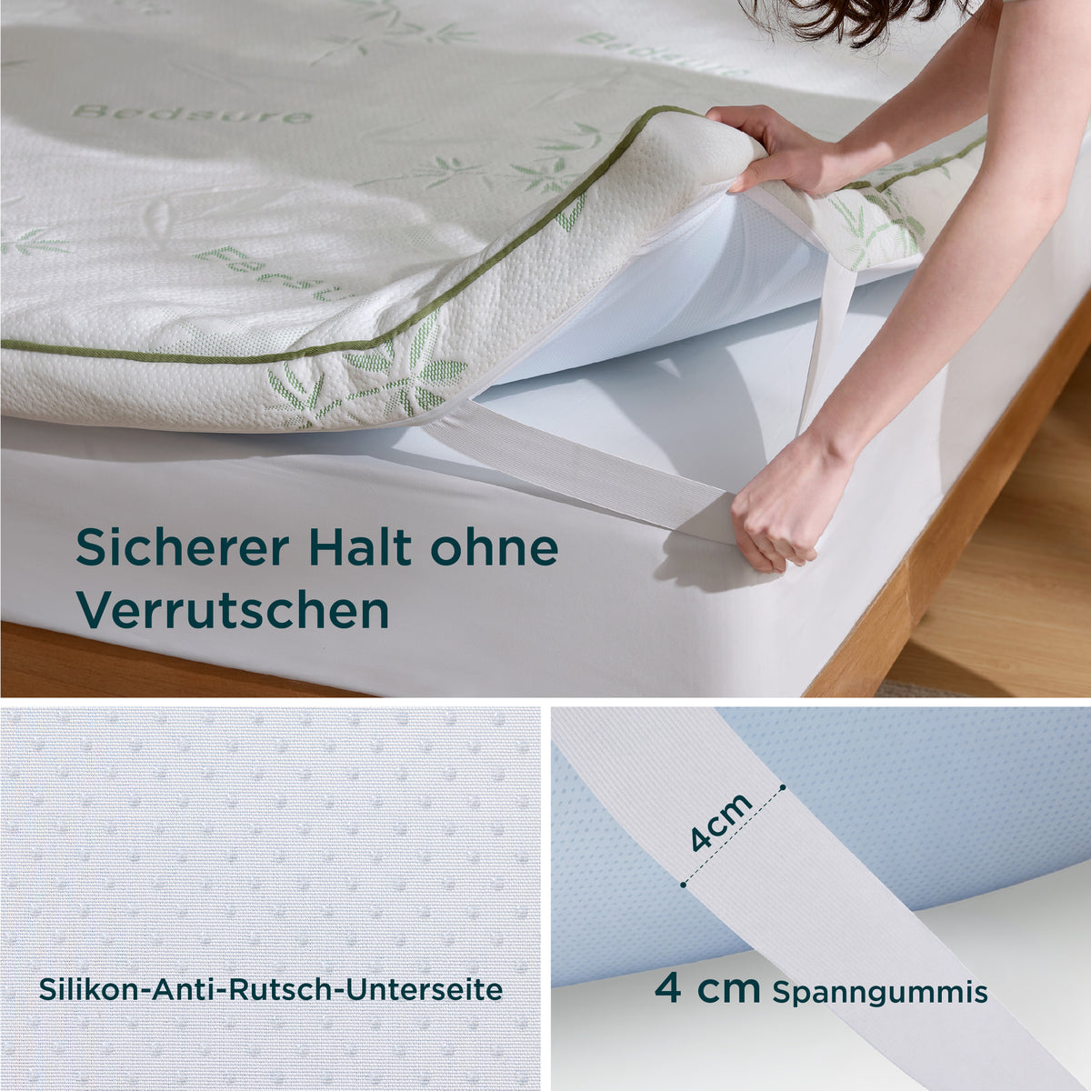 7 cm Duo-Schicht-Matratzentopper
