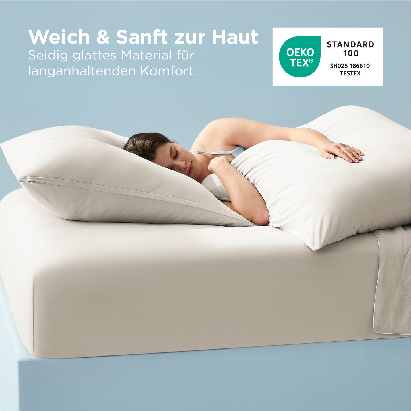Kühlendes Spannbettlaken