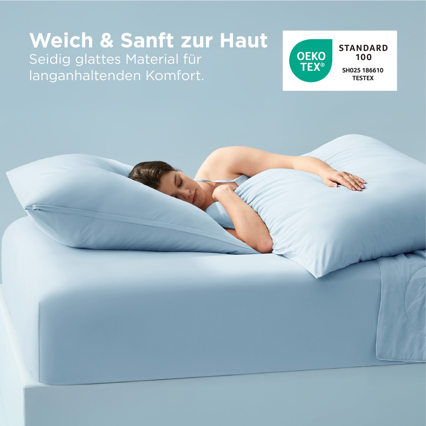 Kühlendes Spannbettlaken