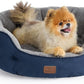 Rundes Flanell-Katzenbett
