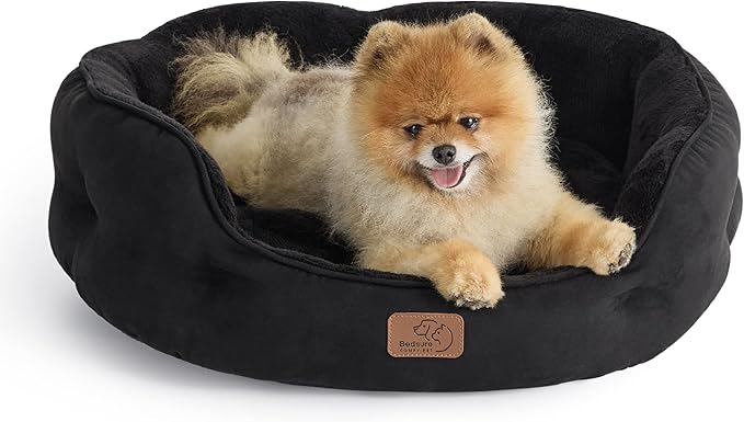 Rundes Flanell-Katzenbett