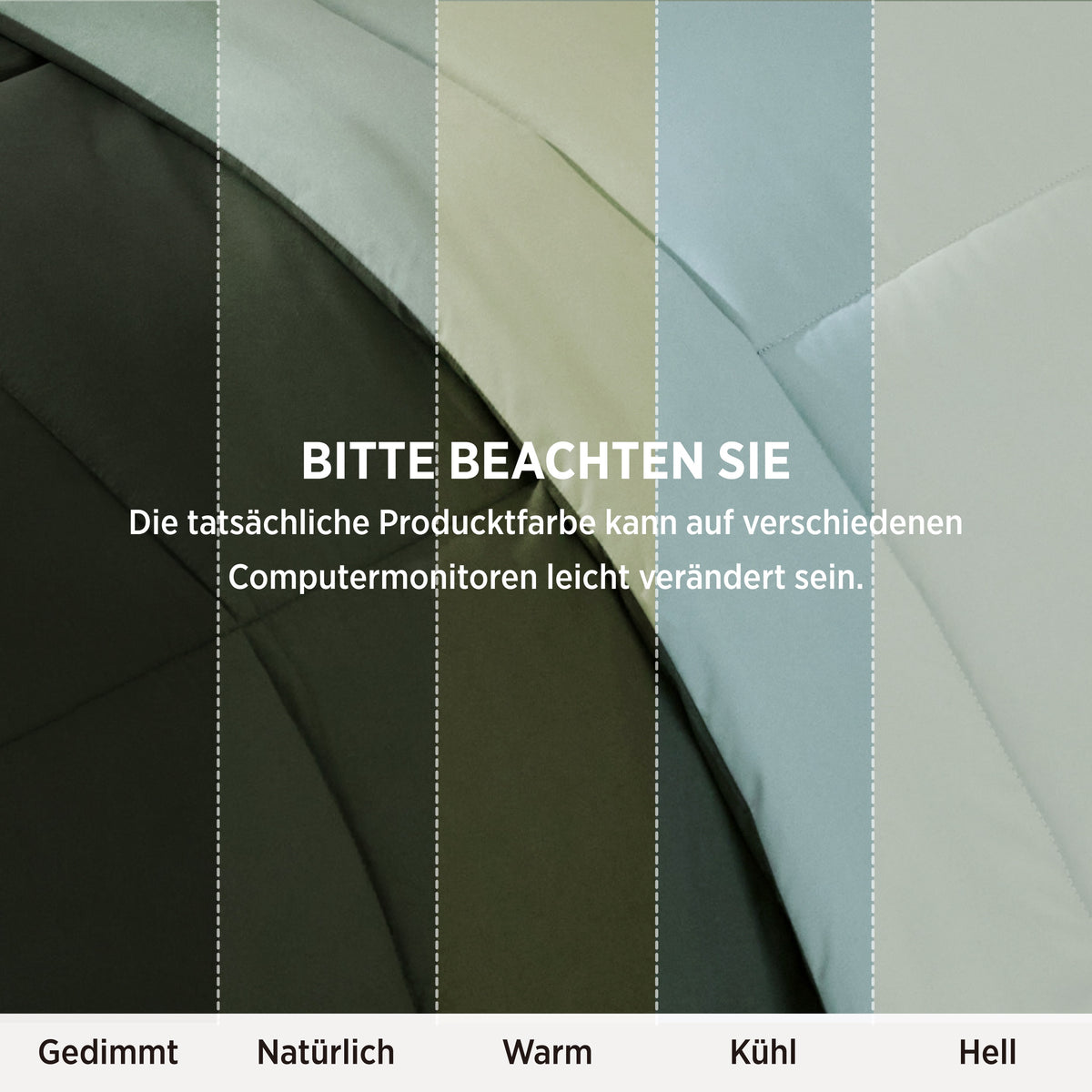 Bettdecke ohne Bezug mit Daunen-Alternative 450gsm
