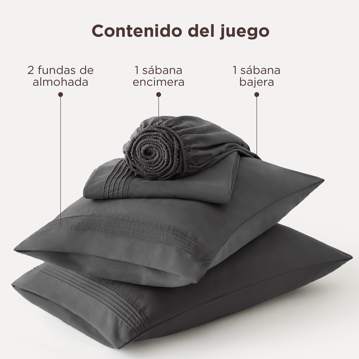 GentleSoft Bettwäsche-Set Mit tiefen Taschen (Deep Pocket)