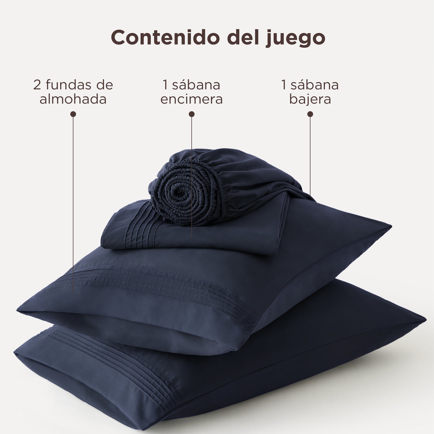 GentleSoft Bettwäsche-Set Mit tiefen Taschen (Deep Pocket)