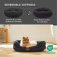 Rundes Flanell-Katzenbett