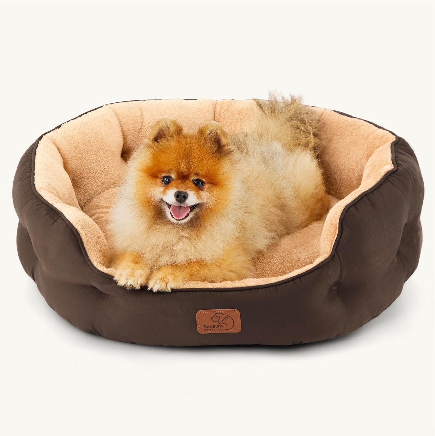 Rundes Flanell-Katzenbett