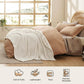 Bogen-Design Flauschige Sherpa Decke