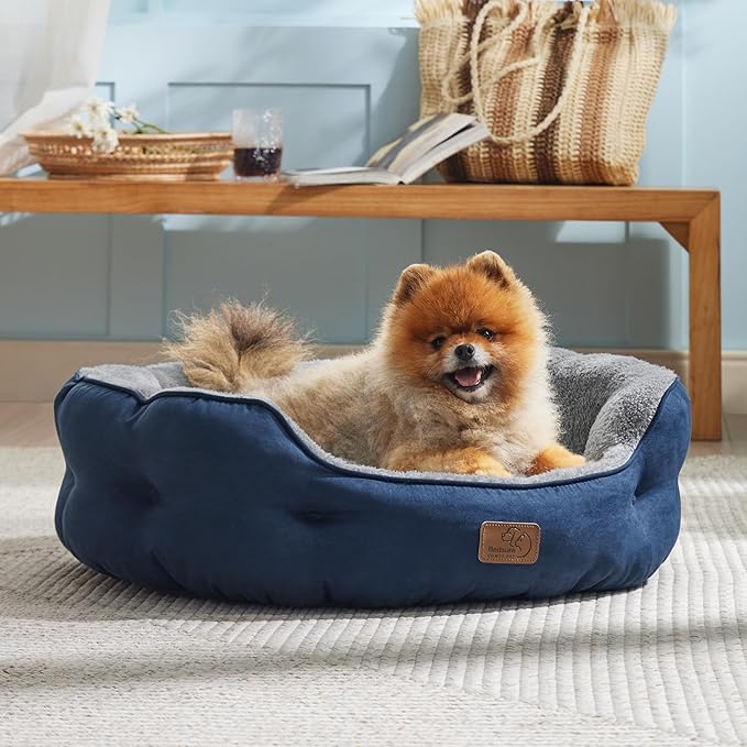 Rundes Flanell-Katzenbett
