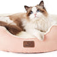Rundes Flanell-Katzenbett