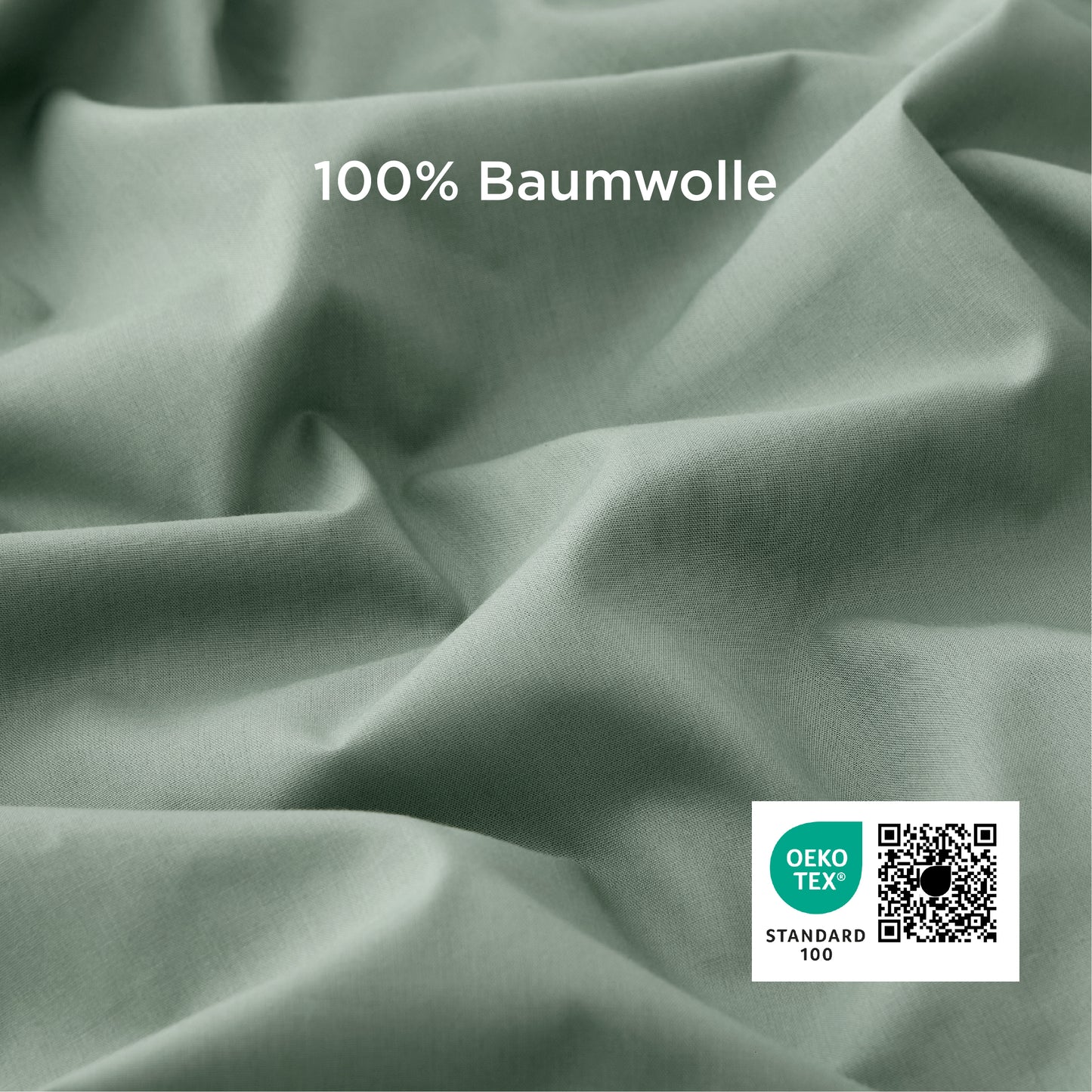 100% Perkal-Baumwolle Bettwäsche Set