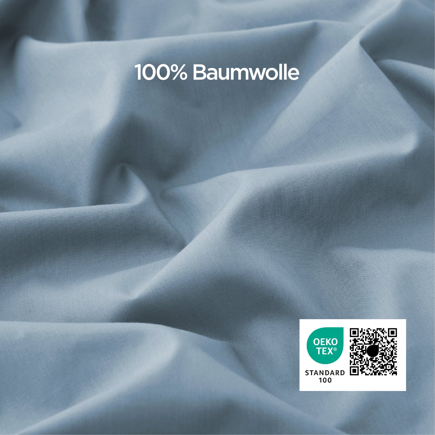 100% Perkal-Baumwolle Bettwäsche Set