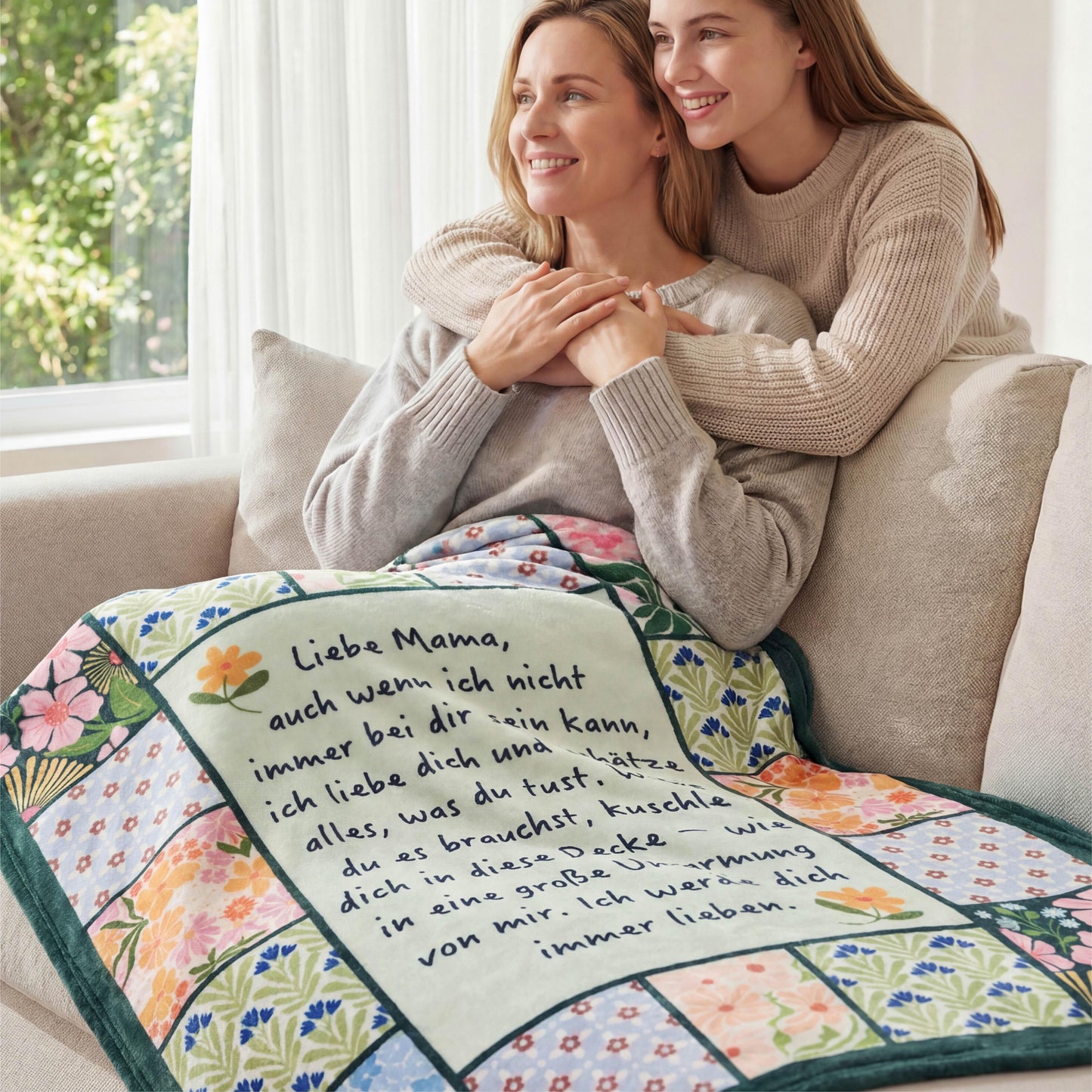 Bedruckte Flanell-Fleece-Decke Zum Verschenken
