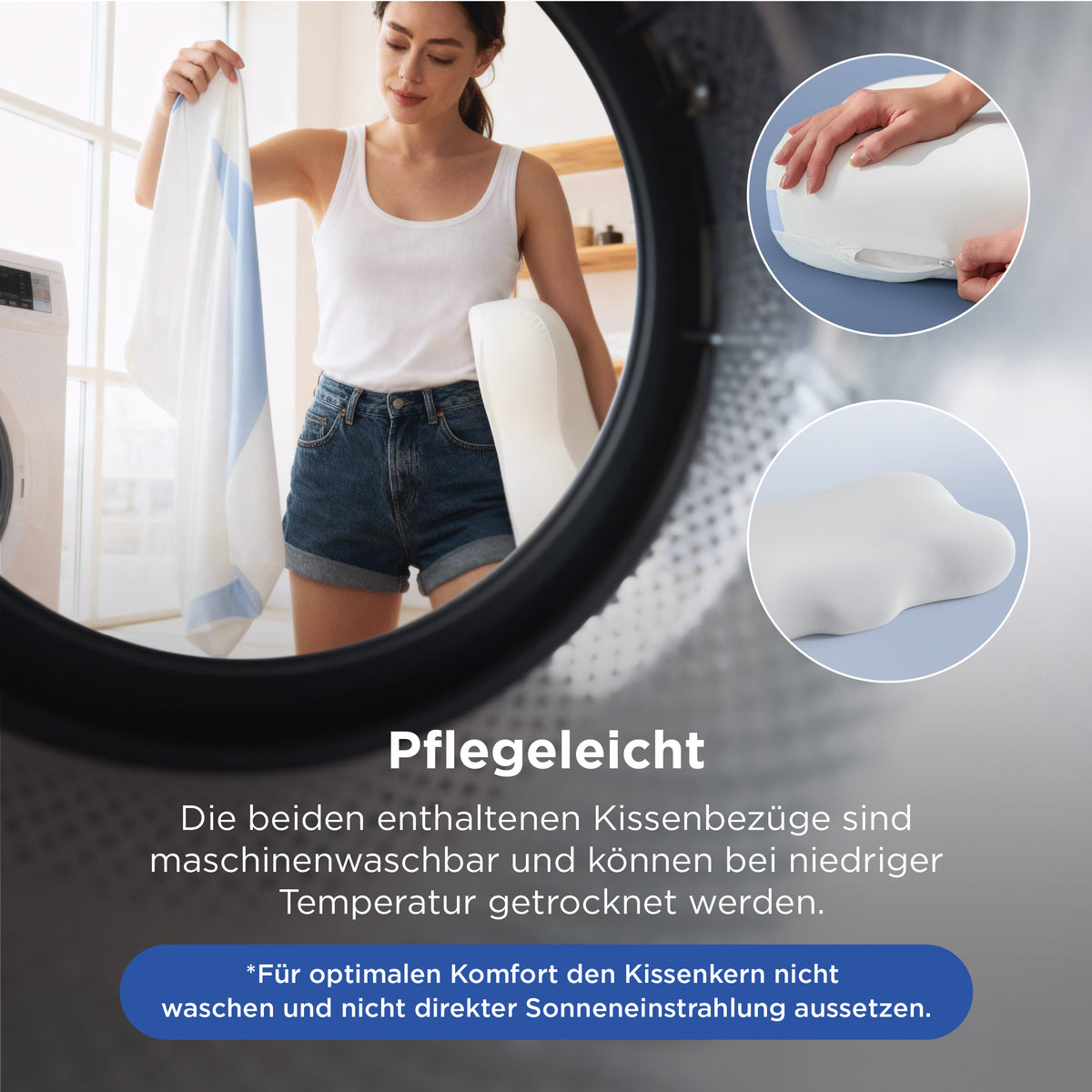 O-Form Nackenstützkissen
