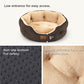 Rundes Flanell-Katzenbett