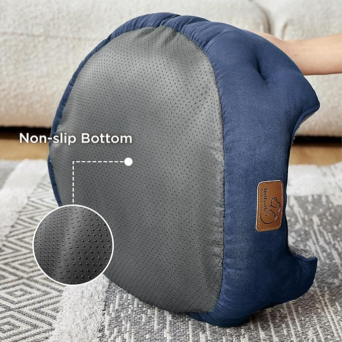 Rundes Flanell-Katzenbett