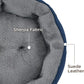 Rundes Flanell-Katzenbett
