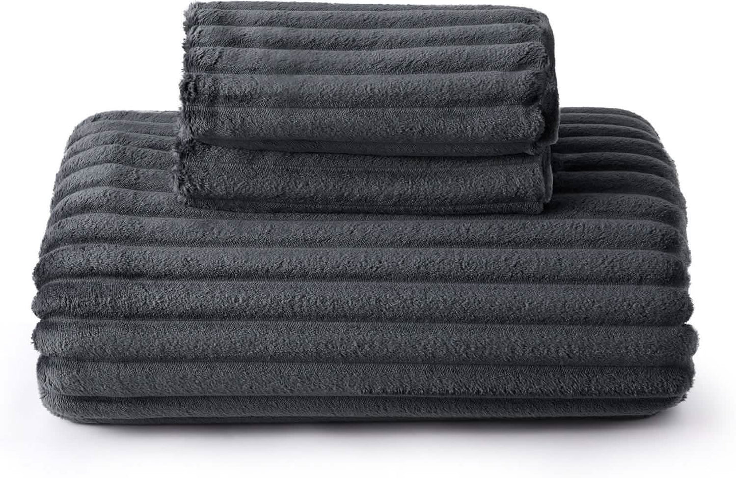 Flanell-Bettwäsche-Set mit Streifenmuster