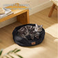 Rundes Flanell-Katzenbett