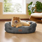 Rundes Flanell-Katzenbett