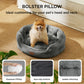 Rundes Flanell-Katzenbett