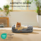 Rundes Flanell-Katzenbett