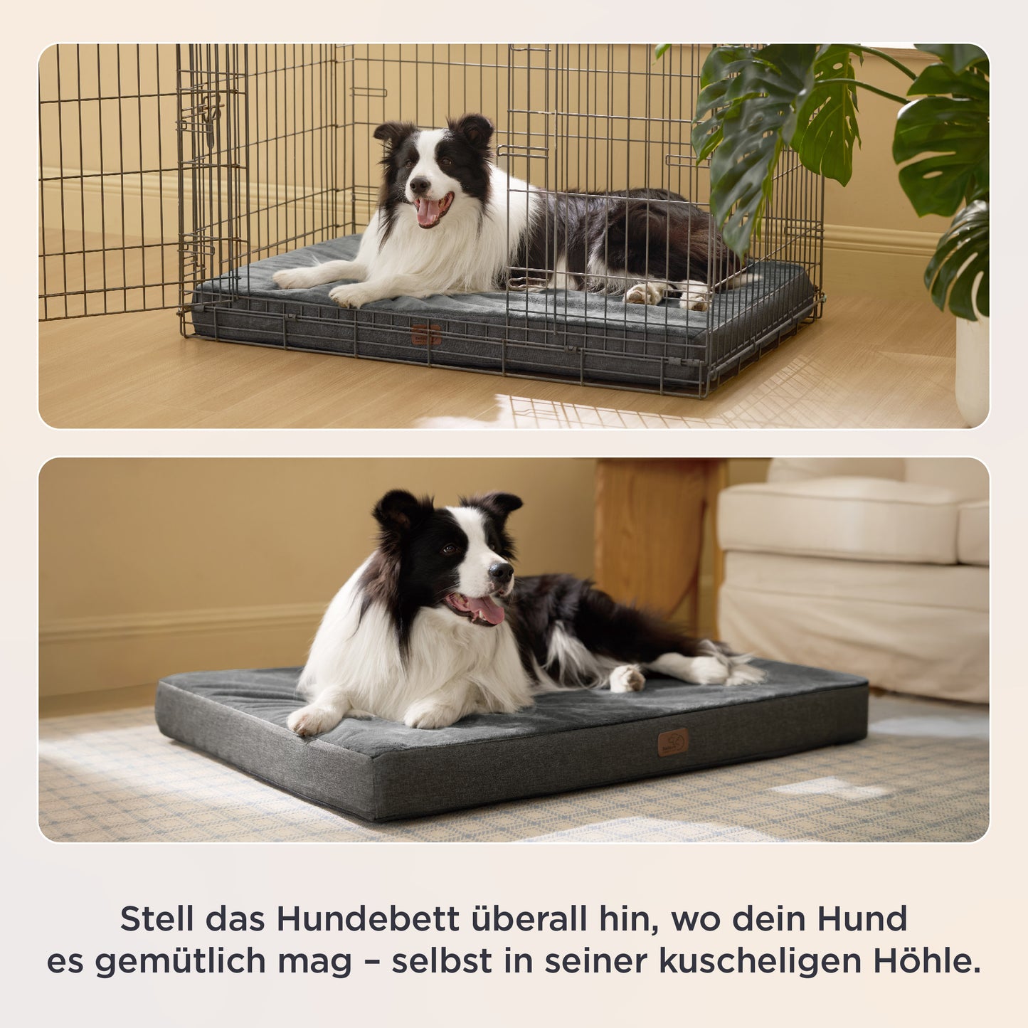 Orthopädisches Hundebett Mit Memory-Schaum