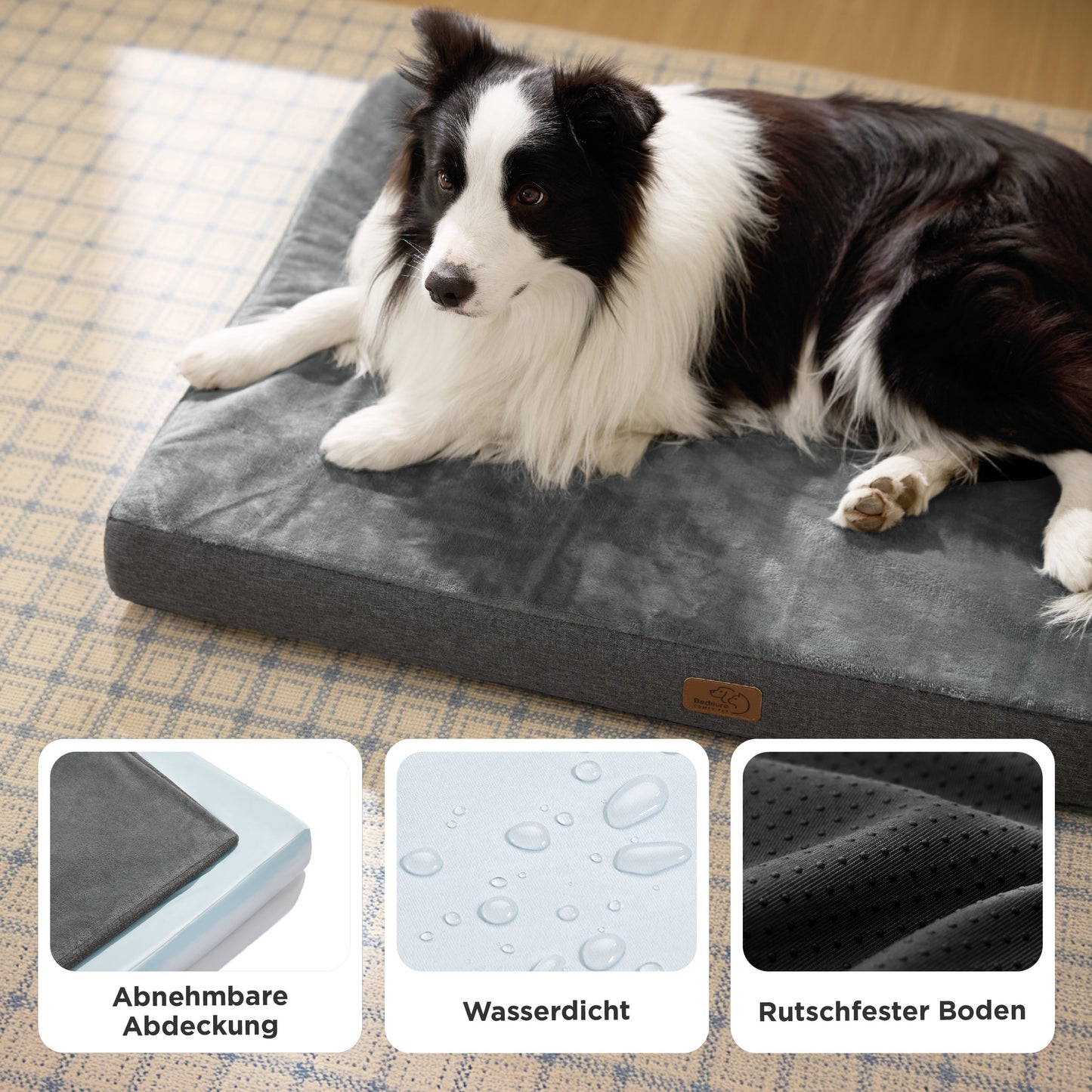 Orthopädisches Hundebett Mit Memory-Schaum