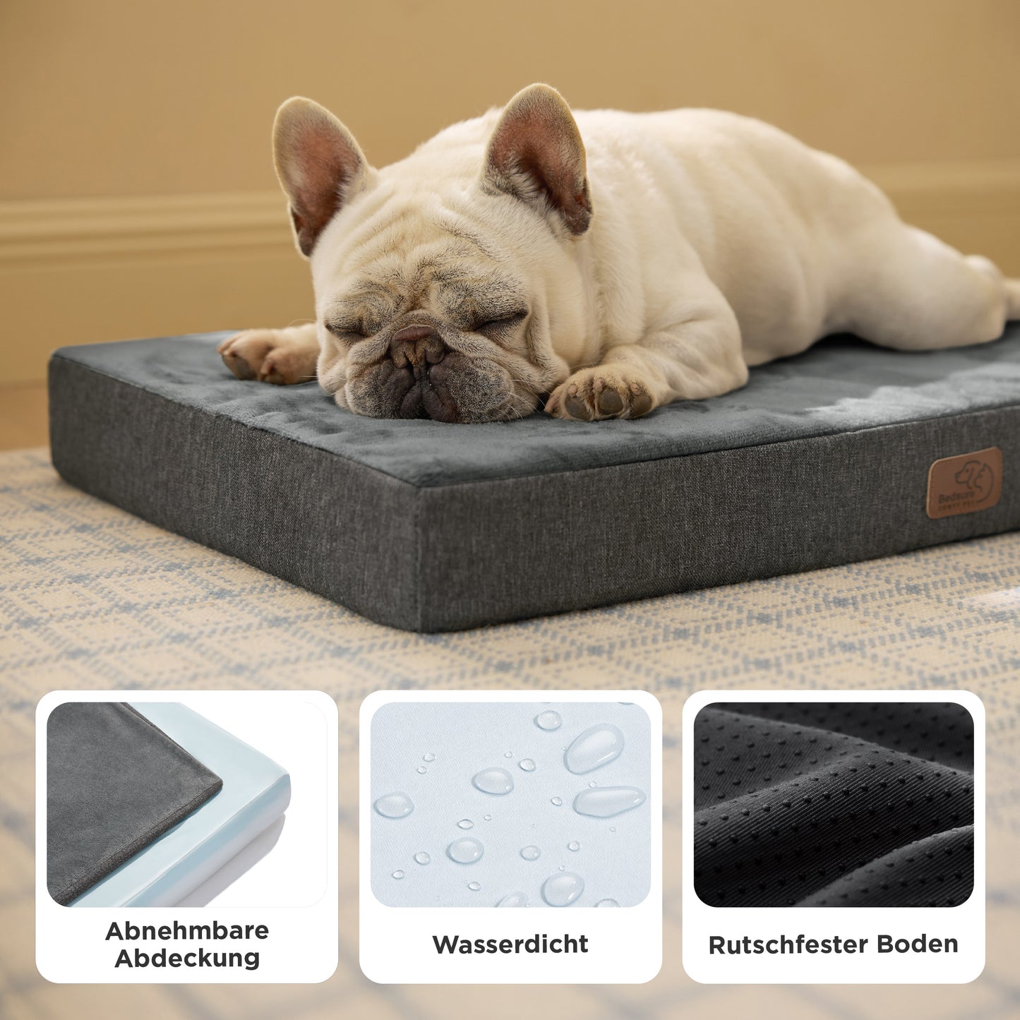 Orthopädisches Hundebett Mit Memory-Schaum