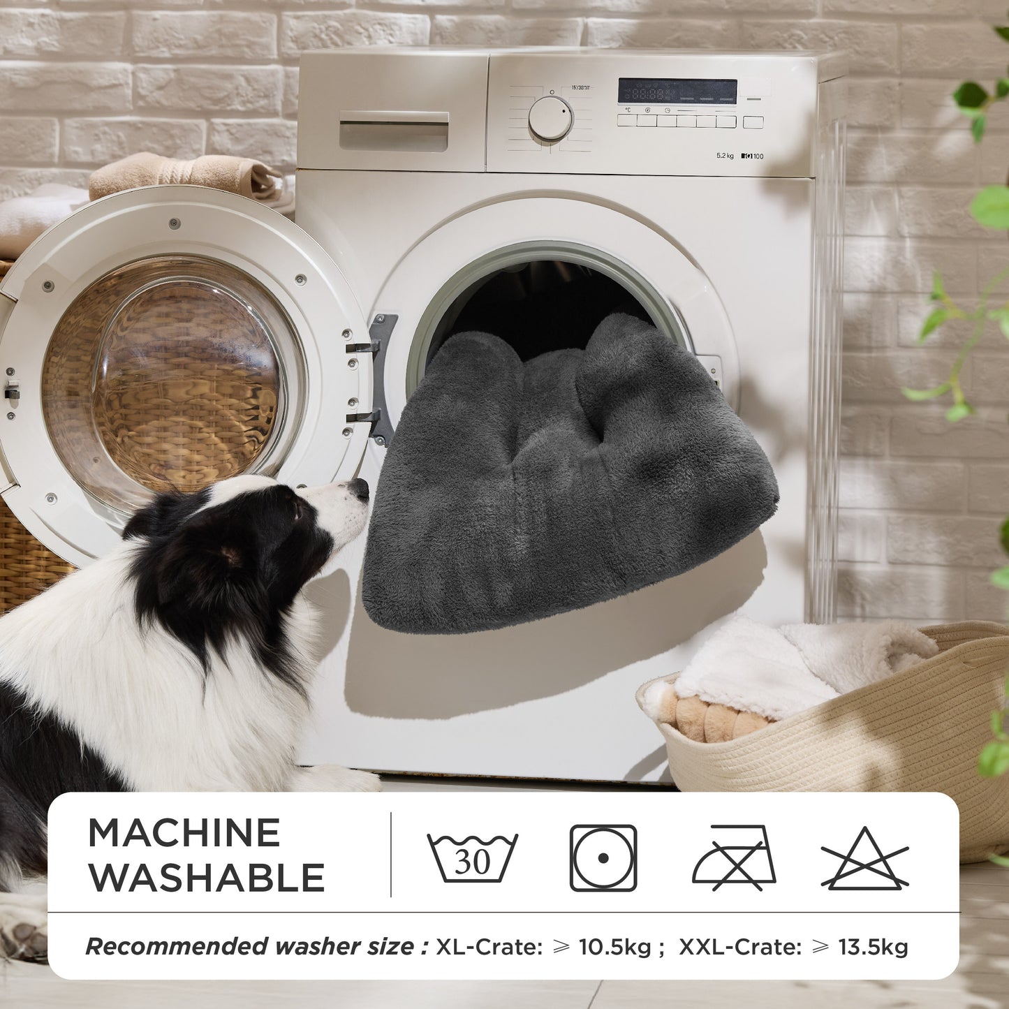 Flauschige Hundematte
